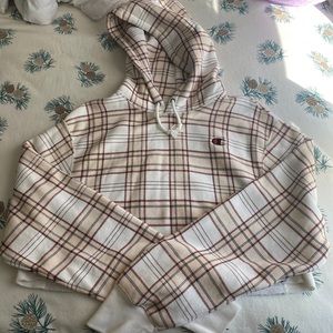 champion crop hoodie